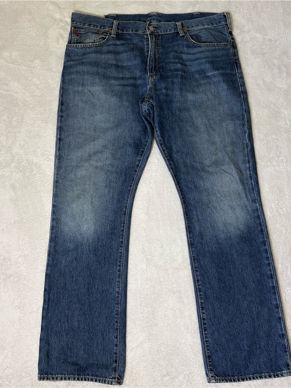 Polo Ralph Lauren Selvedge Jeans Men’s 38/32 Bootcut Denim Authentic Dungarees